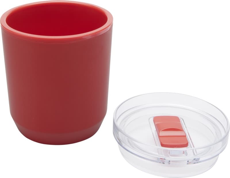 Hudson 180 ml recycled plastic double-wall tumbler 11