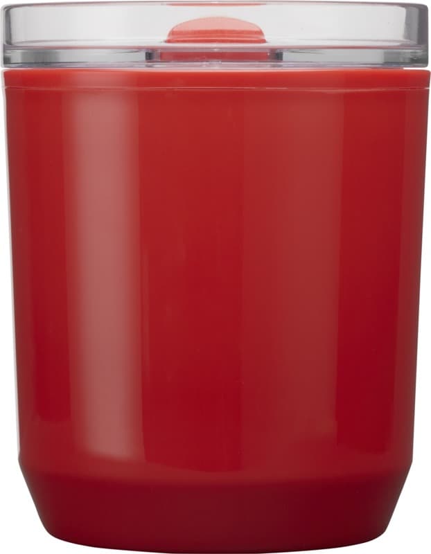 Hudson 180 ml recycled plastic double-wall tumbler 10