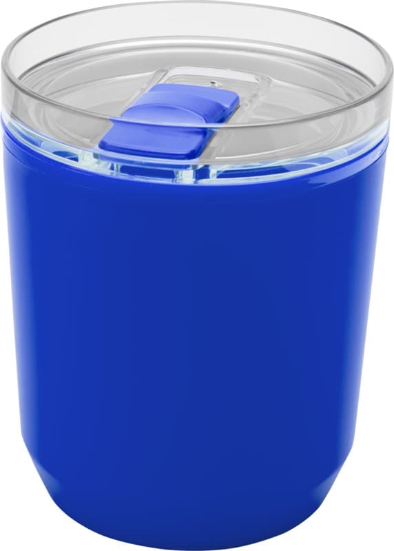 Hudson 180 ml recycled plastic double-wall tumbler 15