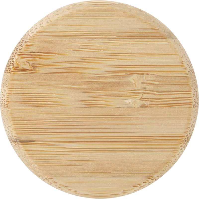 Porto 500 ml glass water bottle with silicone handle and bamboo lid  9