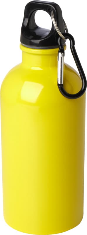 Oregon 400 ml RCS certified single wall stainless steel water bottle with carabiner 56