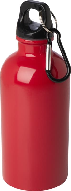 Oregon 400 ml RCS certified single wall stainless steel water bottle with carabiner 21
