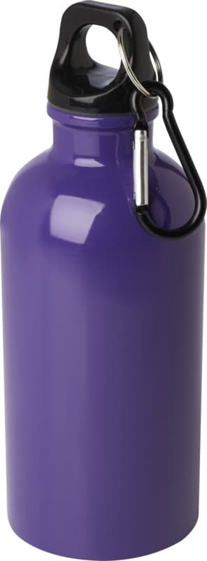 Oregon 400 ml RCS certified single wall stainless steel water bottle with carabiner 36