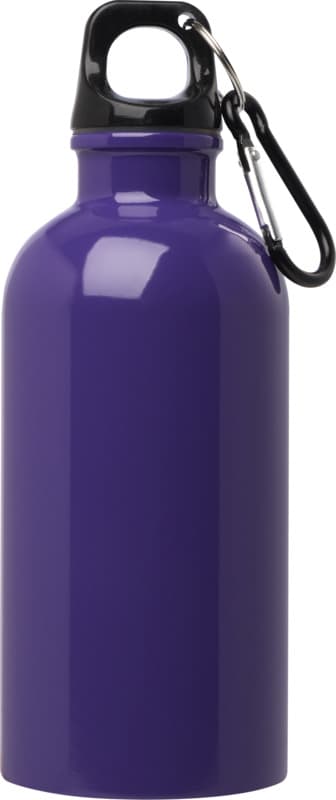 Oregon 400 ml RCS certified single wall stainless steel water bottle with carabiner 37