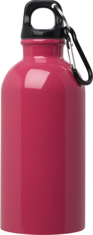 Oregon 400 ml RCS certified single wall stainless steel water bottle with carabiner 52