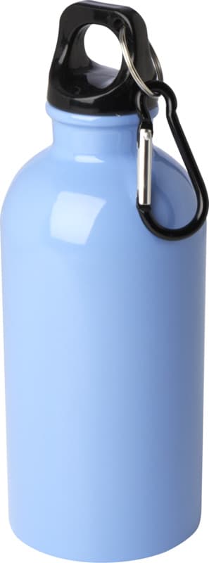 Oregon 400 ml RCS certified single wall stainless steel water bottle with carabiner 41