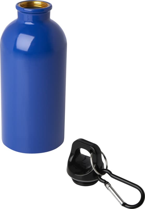 Oregon 400 ml RCS certified single wall stainless steel water bottle with carabiner 8
