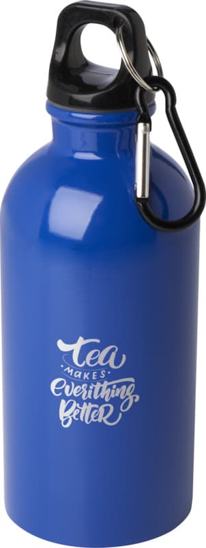 Oregon 400 ml RCS certified single wall stainless steel water bottle with carabiner 10