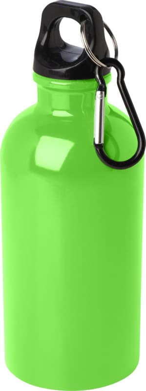 Oregon 400 ml RCS certified single wall stainless steel water bottle with carabiner 26
