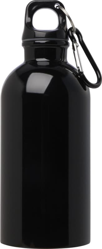 Oregon 400 ml RCS certified single wall stainless steel water bottle with carabiner 12