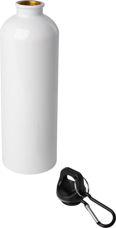 Oregon 750 ml RCS certified single wall stainless steel water bottle with carabiner 3