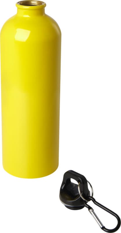 Oregon 750 ml RCS certified single wall stainless steel water bottle with carabiner 58