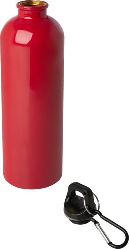 Oregon 750 ml RCS certified single wall stainless steel water bottle with carabiner 23