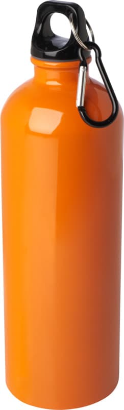 Oregon 750 ml RCS certified single wall stainless steel water bottle with carabiner 31