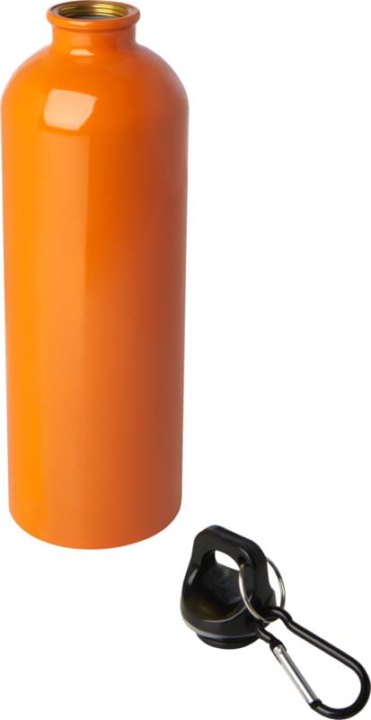 Oregon 750 ml RCS certified single wall stainless steel water bottle with carabiner 33