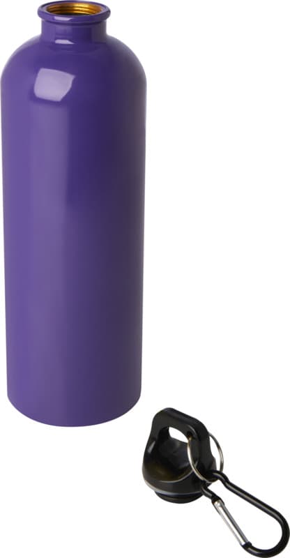 Oregon 750 ml RCS certified single wall stainless steel water bottle with carabiner 38