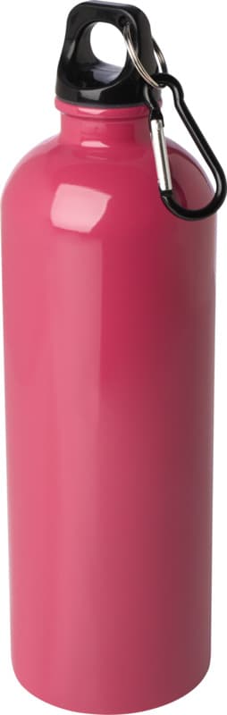 Oregon 750 ml RCS certified single wall stainless steel water bottle with carabiner 51