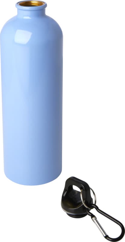 Oregon 750 ml RCS certified single wall stainless steel water bottle with carabiner 43