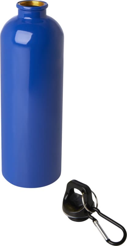 Oregon 750 ml RCS certified single wall stainless steel water bottle with carabiner 8