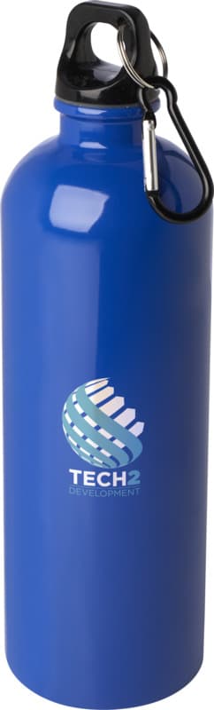 Oregon 750 ml RCS certified single wall stainless steel water bottle with carabiner 10