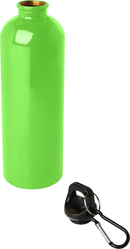 Oregon 750 ml RCS certified single wall stainless steel water bottle with carabiner 28