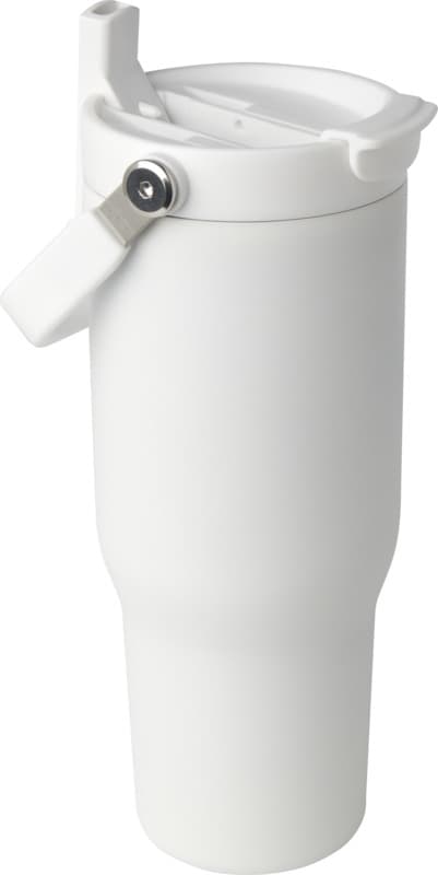 Bronx 900 ml RCS recycled stainless steel copper vacuum insulated tumbler with dual function lid 4