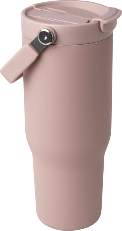 Bronx 900 ml RCS recycled stainless steel copper vacuum insulated tumbler with dual function lid 10