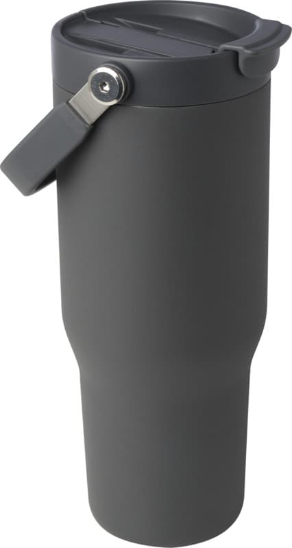 Bronx 900 ml RCS recycled stainless steel copper vacuum insulated tumbler with dual function lid 26