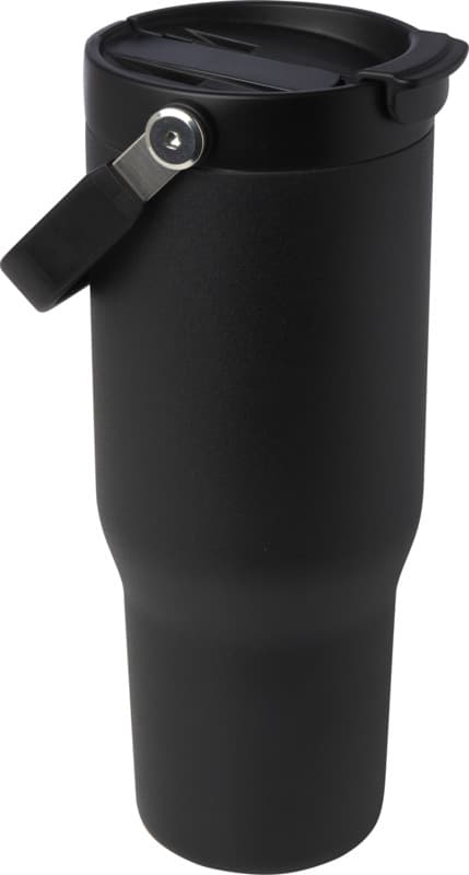 Bronx 900 ml RCS recycled stainless steel copper vacuum insulated tumbler with dual function lid 34