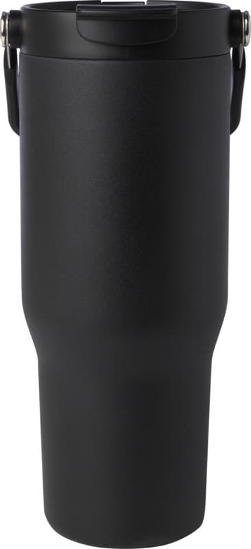 Bronx 900 ml RCS recycled stainless steel copper vacuum insulated tumbler with dual function lid 36