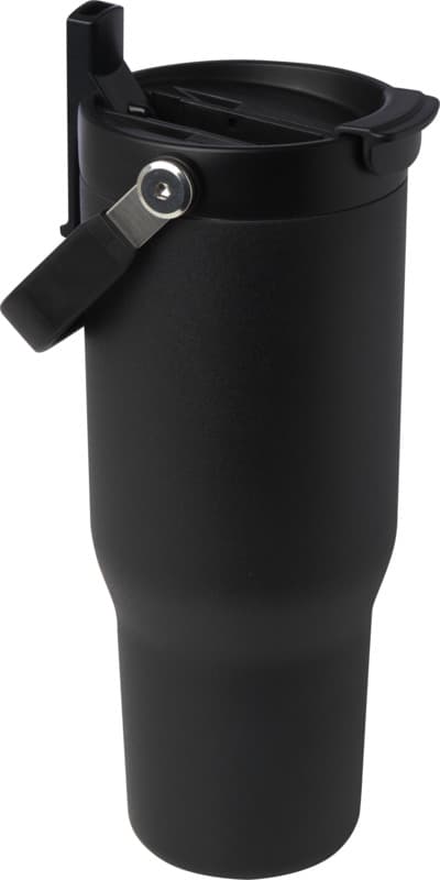 Bronx 900 ml RCS recycled stainless steel copper vacuum insulated tumbler with dual function lid 37