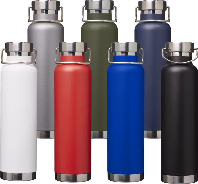 Thor 650 ml RCS recycled stainless steel copper vacuum insulated water bottle  45