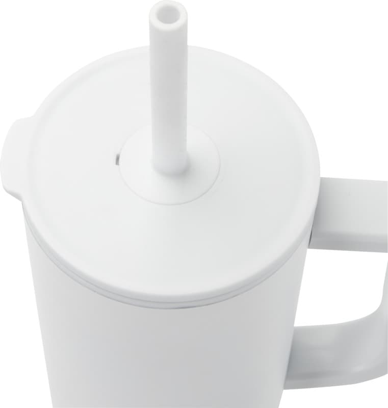 Brady 900 ml RCS certified insulated tumbler with silicone straw 10