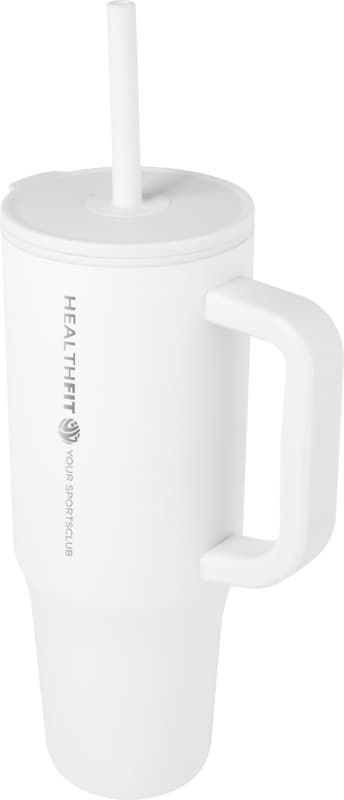 Brady 900 ml RCS certified insulated tumbler with silicone straw 12