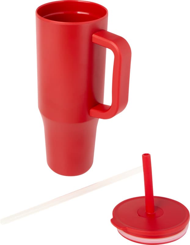 Brady 900 ml RCS certified insulated tumbler with silicone straw 27