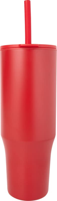 Brady 900 ml RCS certified insulated tumbler with silicone straw 26