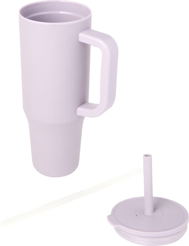 Brady 900 ml RCS certified insulated tumbler with silicone straw 15