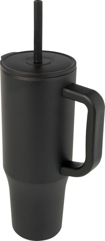 Brady 900 ml RCS certified insulated tumbler with silicone straw 1