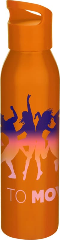 Sky 650 ml RCS recycled single wall stainless steel water bottle 12