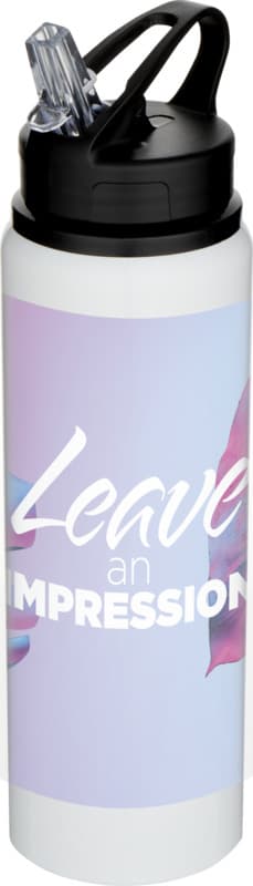 Fitz 800 ml RCS recycled single wall stainless steel water bottle 6