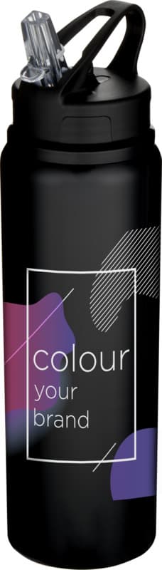 Fitz 800 ml RCS recycled single wall stainless steel water bottle 12