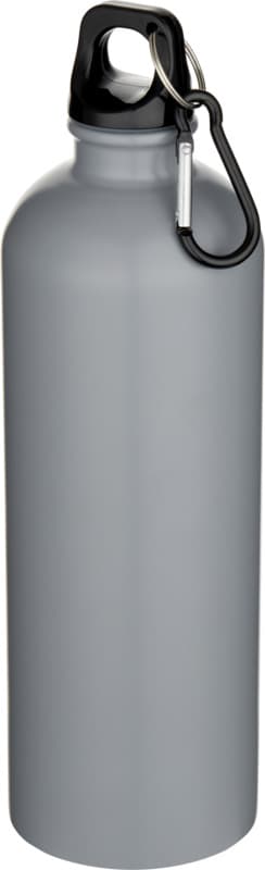Oregon 750 ml matte RCS recycled single wall stainless steel water bottle with carabiner 13