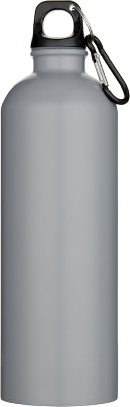 Oregon 750 ml matte RCS recycled single wall stainless steel water bottle with carabiner 14