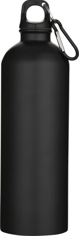 Oregon 750 ml matte RCS recycled single wall stainless steel water bottle with carabiner 2