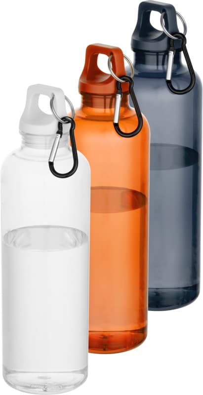 Oregon 750 ml RCS recycled plastic water bottle with carabiner 12