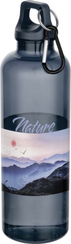 Oregon 750 ml RCS recycled plastic water bottle with carabiner 27