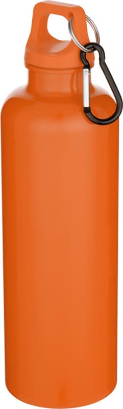 Oregon 750 ml solid colour RCS recycled plastic water bottle with carabiner   21