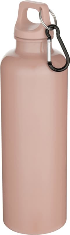 Oregon 750 ml solid colour RCS recycled plastic water bottle with carabiner   29