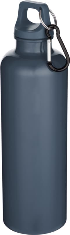 Oregon 750 ml solid colour RCS recycled plastic water bottle with carabiner   25