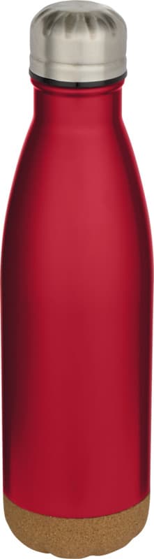 Cove 500 ml double wall vacuum insulated stainless steel water bottle with cork details 14